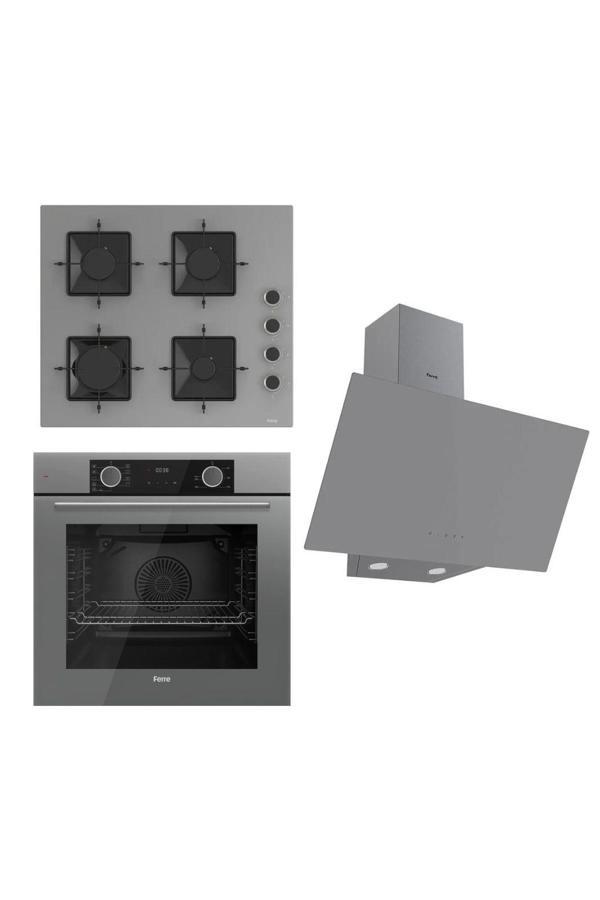 Ferre FRYART Serisi Gri Set (SS208 + XE63CPR +D079) - Image 1