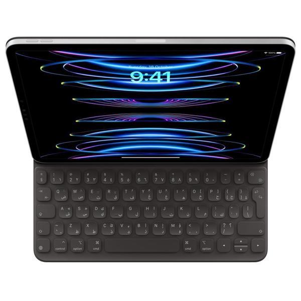Apple 11 inç iPad Pro (4. nesil) ve 11 inç iPad Air (M2) için Smart Keyboard Folio - Arapça MXNK2AT/A - Image 1