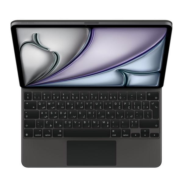 Apple 13 inç iPad Air (M2) için Magic Keyboard - Arapça - Siyah MJQK3AT/A - Image 1