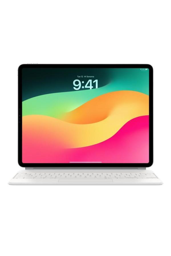 Apple 12.9 inç iPad Pro Magic Keyboard TR F Klavye Beyaz MJQL3TU/A - Image 1