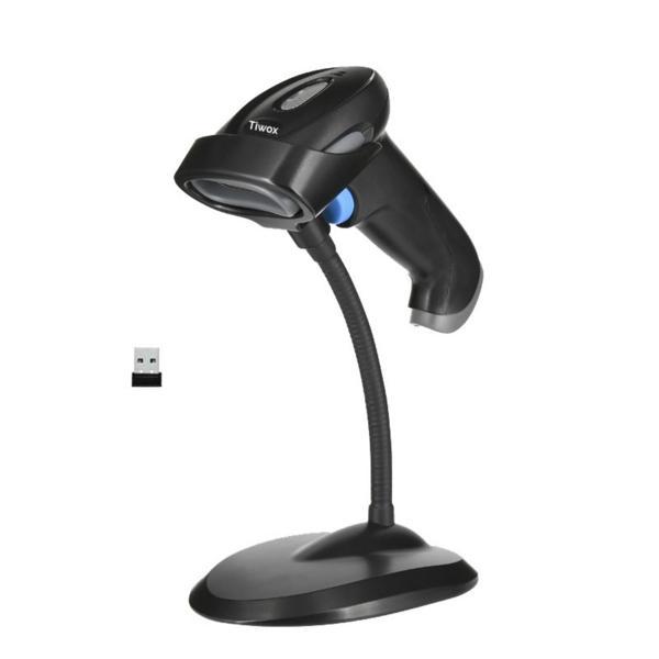 Tiwox VSK-120 2D Bluetooth Wi-fi Stand Bataryalı Karekod Kablosuz Barkod Okuyucu - Image 1
