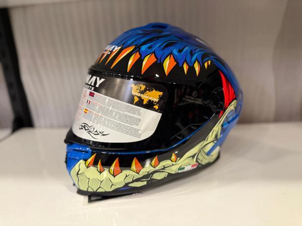 KASK SWAY SW 867 STORM Blue Full Face - Image 1