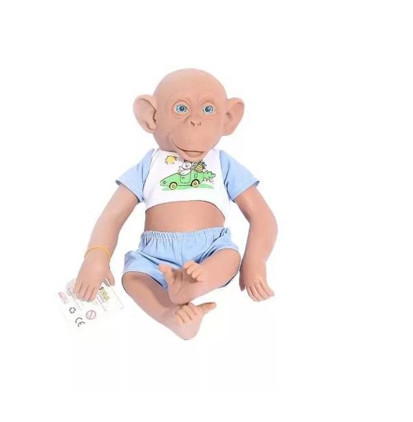 Asya Oyuncak Maymun Gerçekci Et Oyuncak 35 Cm Elf23301 - Image 1