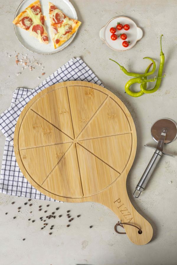 Noli Bambu Pizza Sunum Tahtası - Image 1