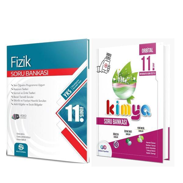 Bilgi Sarmal 11. Sınıf Fizik ve Orbital Kimya Soru Bankası Seti 2 Kitap - Bilgi Sarmal Yayınları - Image 1