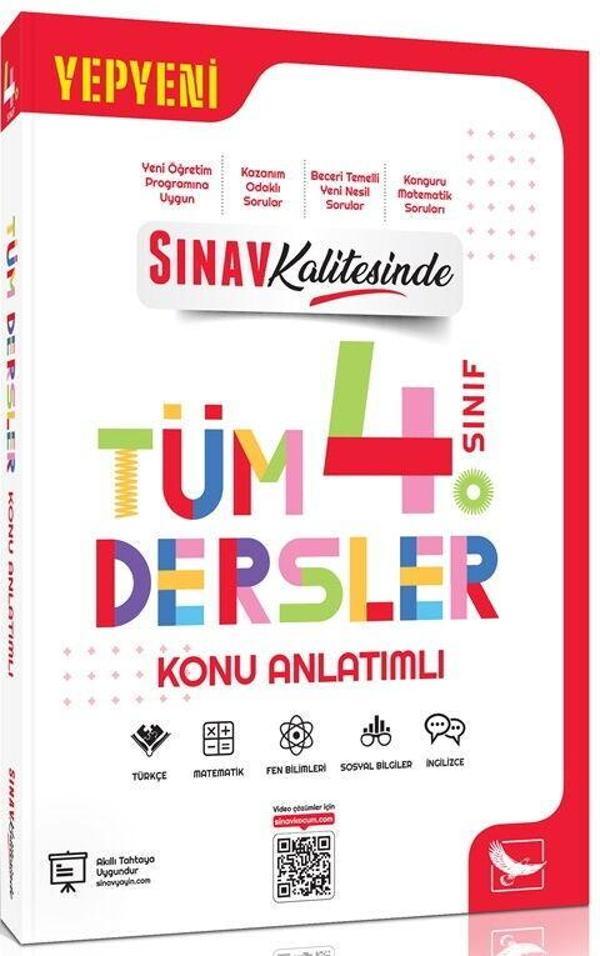 4. Sınıf Tüm Dersler Konu Anlatımlı Sınav Kalitesinde Sınav Yayınları - Sınav Yayınları - Image 1