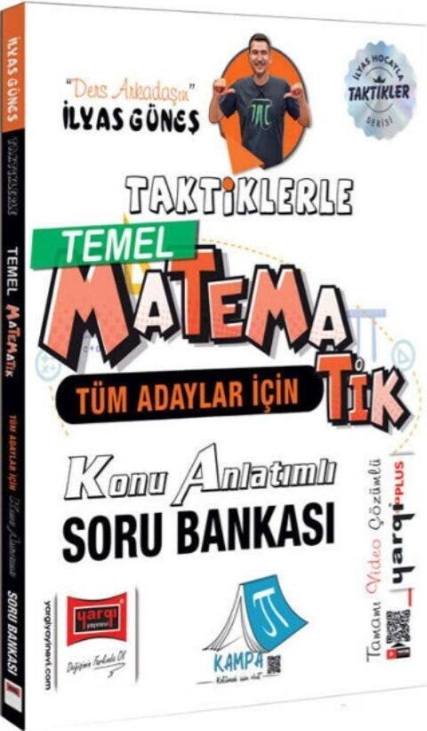 Tüm Adaylar İçin Taktiklerle Temel Matematik Konu Anlatımlı Soru Bankası Yargı Yayınları - Yargı Yayınları - Image 1