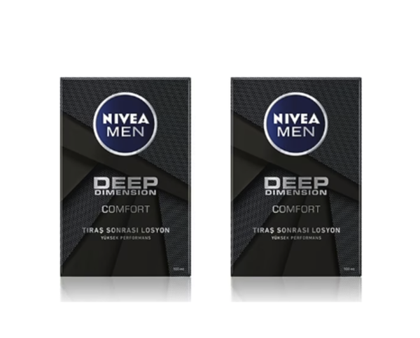 Nivea Men Deep Comfort After Shave 100 ml 2 Adet Tıraş Losyonu - Image 1