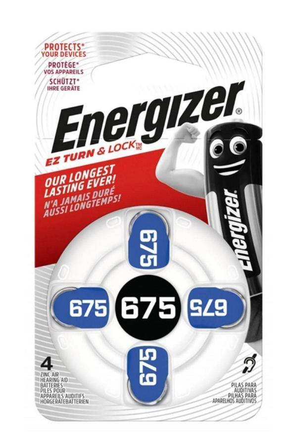 Energizer 675 Numara İşitme Cihazı Pili 4 Adet - Image 1