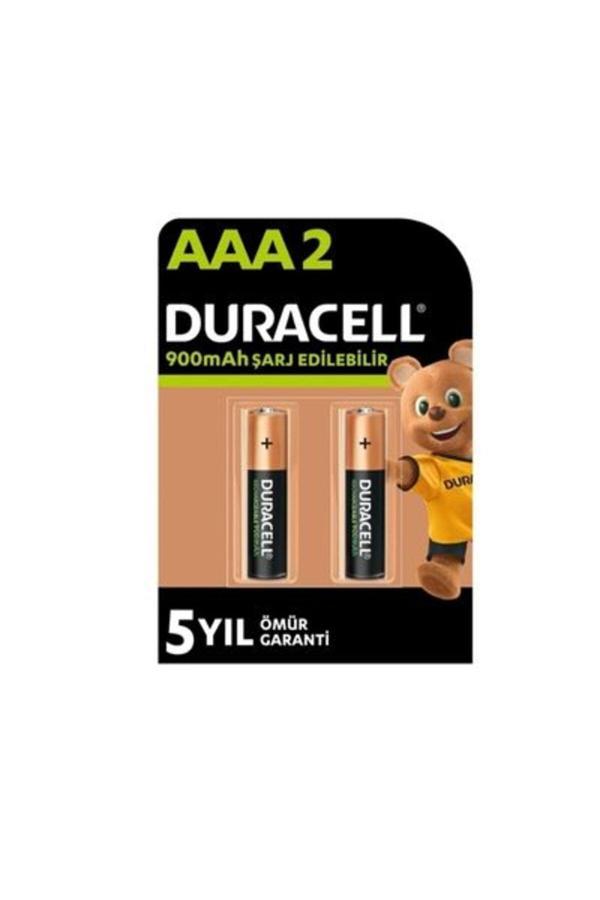 Duracell 900 Mah Şarjlı Aaa İnce Kalem Pil 2'Li Paket - Image 1