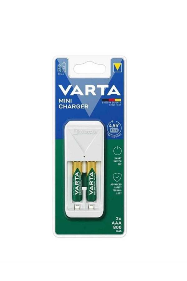Varta 57656 201 421 2X Aaa 800Mah 56703 Dahil Mini Şarj Cihazı - Image 1