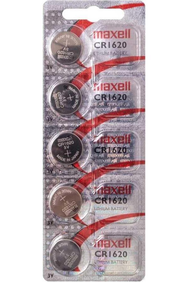 Maxell Cr1620 3V Lityum Düğme Pil 5'Li Paket - Image 1