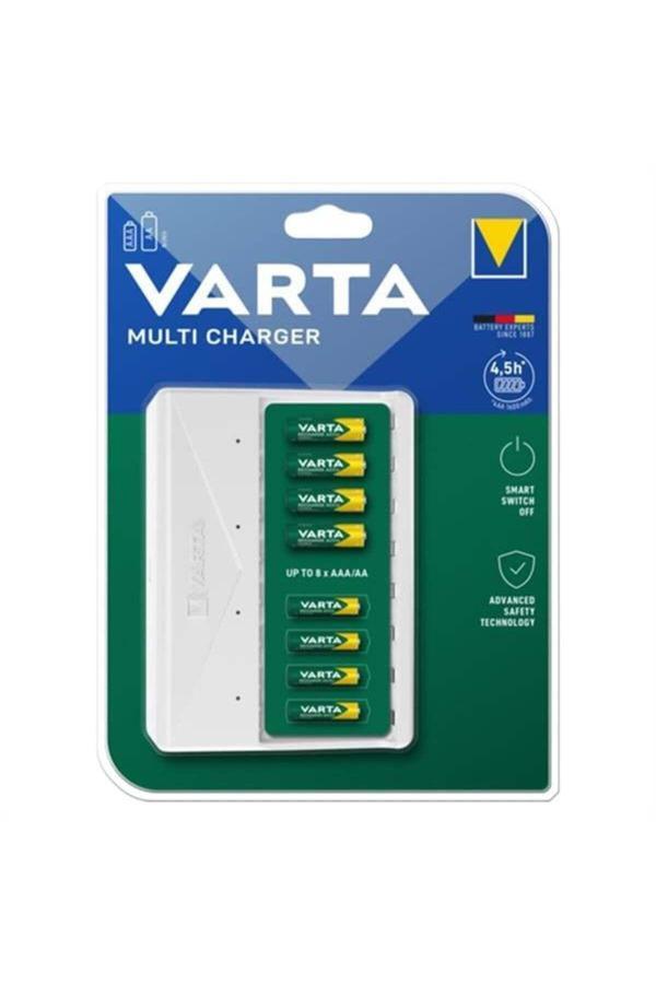 Varta 57659 Usb Multi Charger 8Li Pil Şarj Cihazı (Aa-Aaa-Nımh) - Image 1