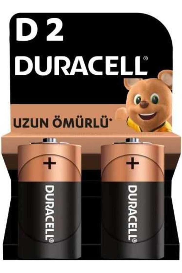Duracell D Boy Alkalin Büyük Pil 2Li Blister Ambalaj - Image 1