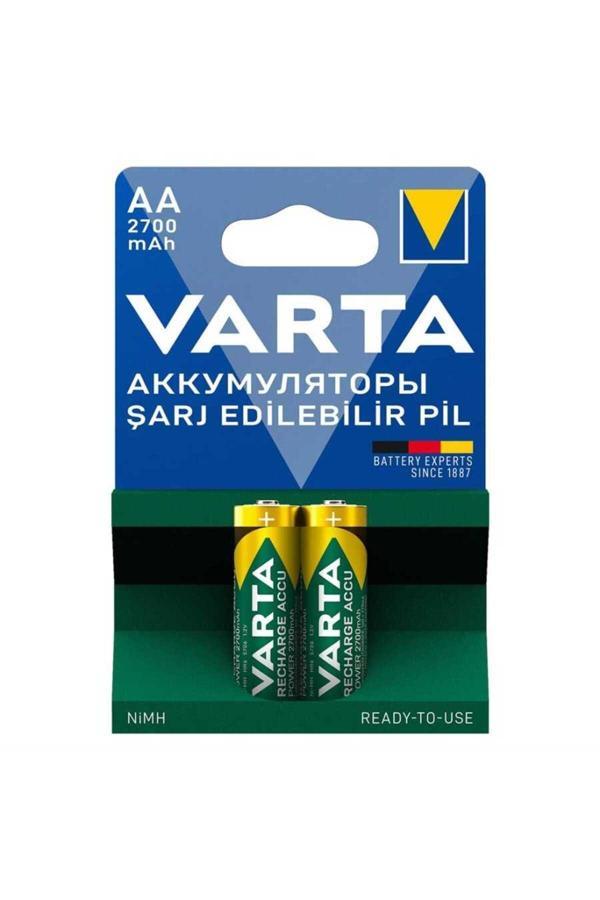 Varta 2700Mah 1.2V Aa Şarjlı Kalem Pil 2Li Blister - Image 1