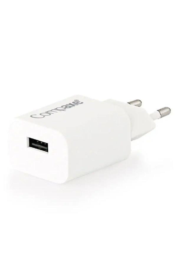 Compaxe 12W Usb Güç Adaptörü İpad Ve İphone Uyumlu Şarj Adaptör - Image 1
