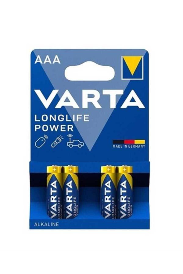 Varta Longlife Power Alkalin Aaa 4Lü Pil Blister - Image 1