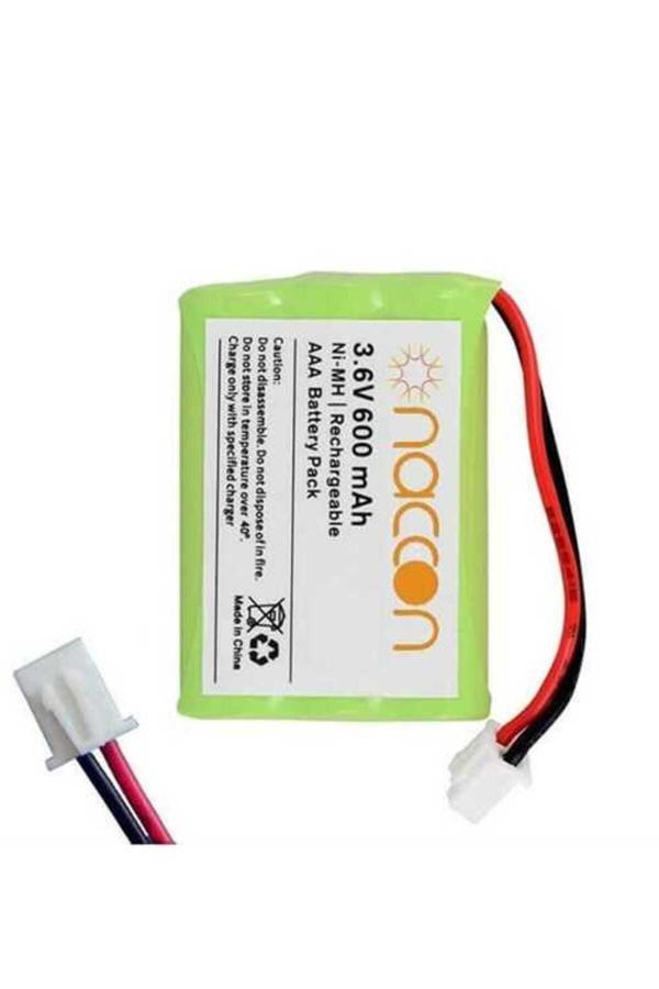 Naccon 3.6V 600Mah 3Xaaa Ni-Mh 3Lü Grup Telefon Pili - Image 1