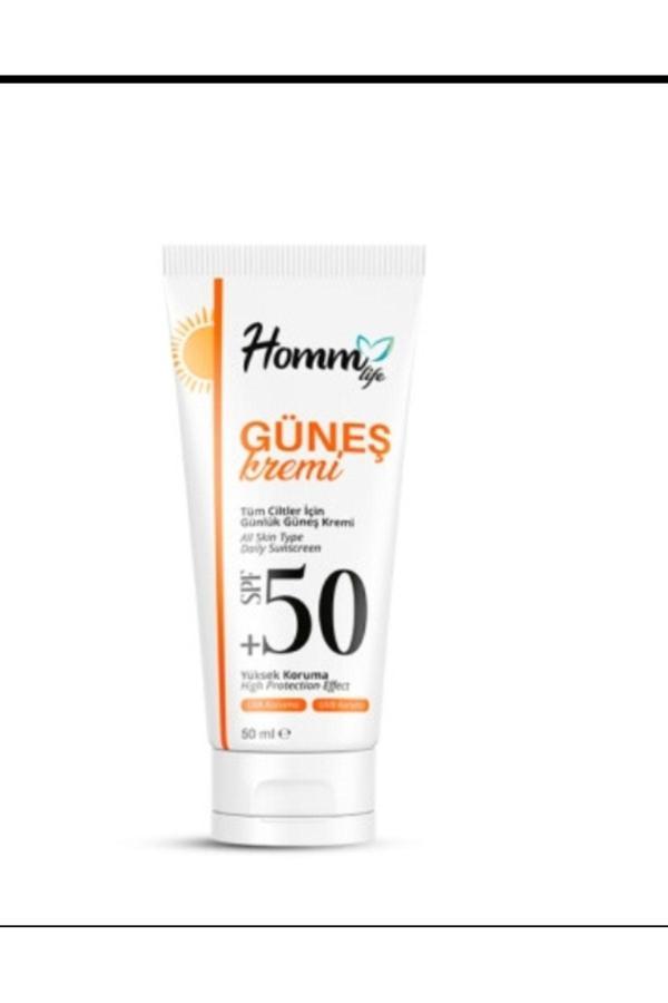 Homm Bitkisel Homm Lıfe Güneş Kremi 50 Spf 50 Ml Homm - Image 1