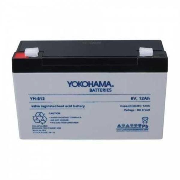 Yokohama YH-612 6 Volt - 12 Amper Akü - Image 1