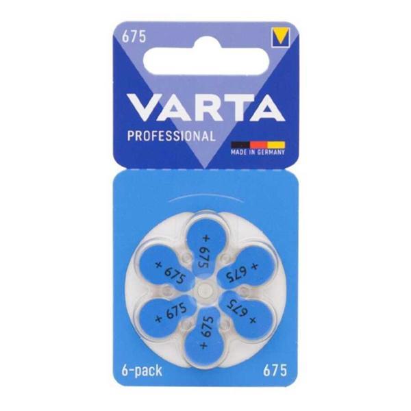 Varta 675 Numara Kulaklık İşitme Cihazı Pili (6'lı Paket) - Image 1