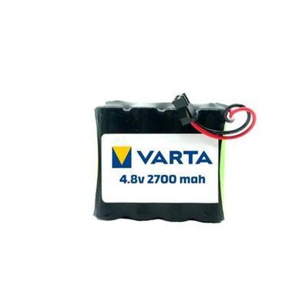 Varta 4.8v 2700mAh Siyah Soketli Ni-Mh Oyuncak Araba Pili - Image 1