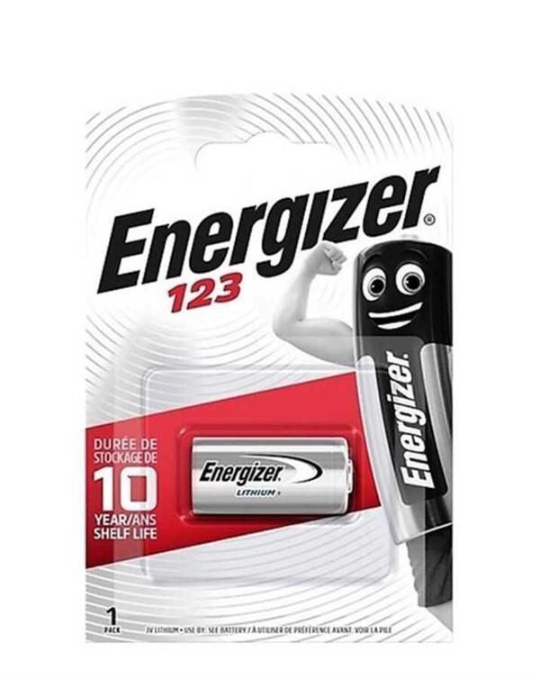 Energizer CR123A 3v Lityum Pil Tekli Ambalaj - Image 1