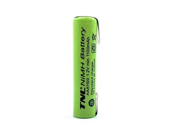 TNL 1100mAH AAA Ni-MH İnce Başlıksız Puntalı Pil - Image 1