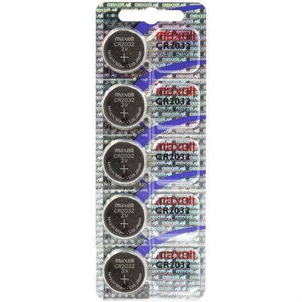 Maxell CR2032 Orjinal Hologram 3V Lityum Para Pil 5'li Paket - Image 1