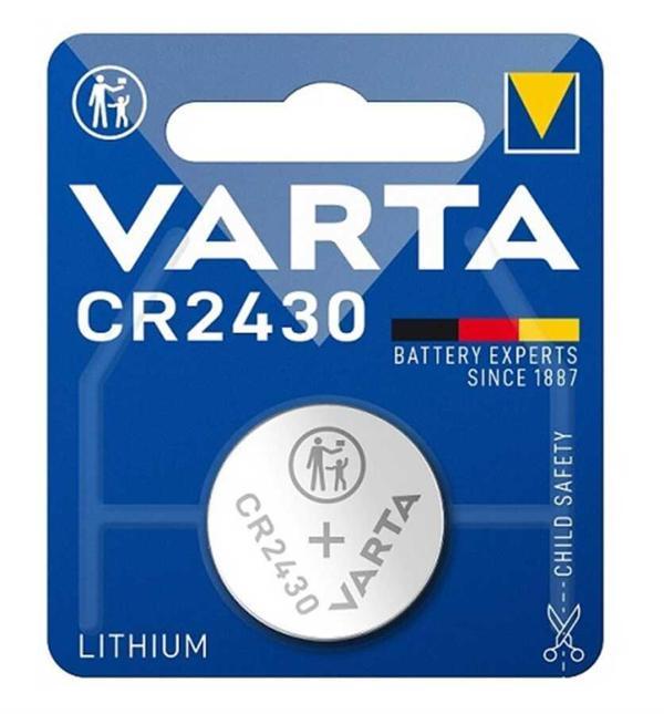 Varta CR2430 Lityum 3V Lityum Pil Tekli Blister - Image 1