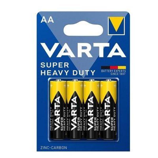 Varta Super Heavy Duty / SuperLife Manganez AA Kalem Pil 4'lü Paket (Blister) - Image 1