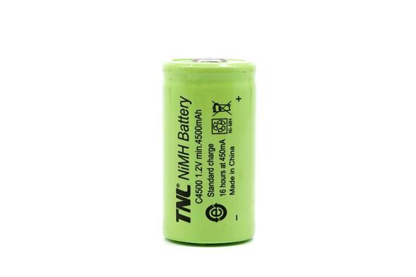 TNL 4500mAh Şarjlı C Size Ni-MH Orta Boy Şarjlı Pil - Image 1