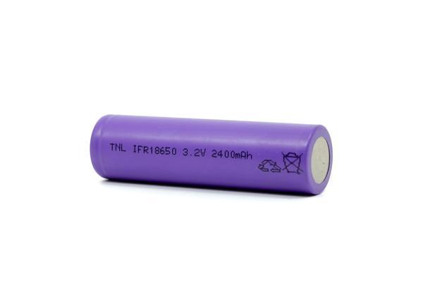 TNL IFR18650 3.2v 2400mAH LiFEPO4 Başlıksız Pil - Image 1