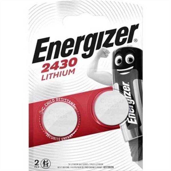 Energizer CR2430 3V Lityum Pil 2'li Paket - Image 1