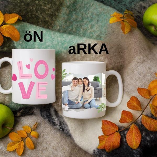 Kişiye Özel Love Temalı Bardak - Image 1