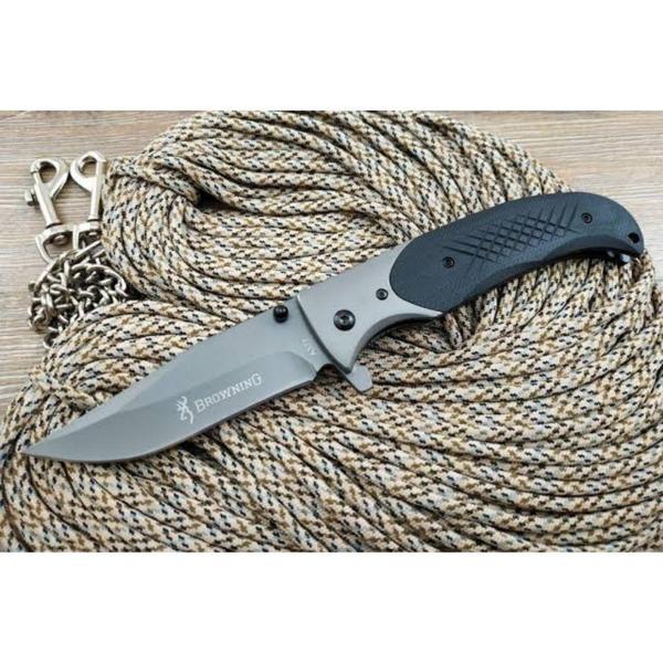 Kişiye Özel Browning Serisi Soft Saplı Kamp Outdoor Çakı Bıçak - Image 1