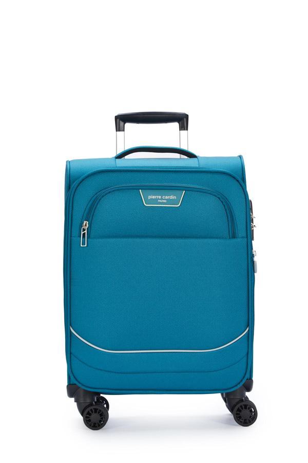 Pierre Cardin Ultra Light Kumaş Kabin Boy Valiz Petrol PC7050 - Image 1