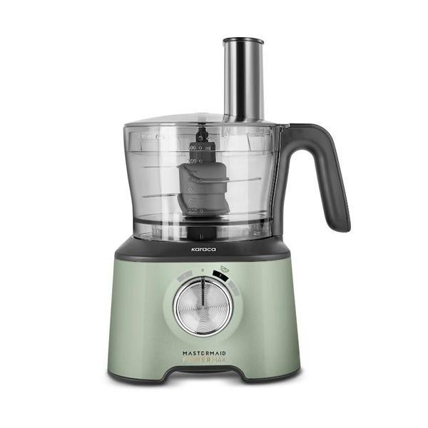 Karaca Mastermaid Power Max 11 in 1 Mutfak Robotu 2500W Soft Green - Image 1