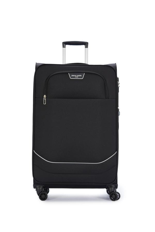 Pierre Cardin Ultra Light Kumaş Büyük Boy Valiz Siyah PC7050 - Image 1