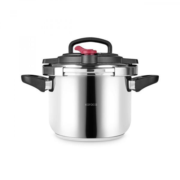 Karaca Meriva İndüksiyon Tabanlı Düdüklü Tencere 7 Lt - Image 1