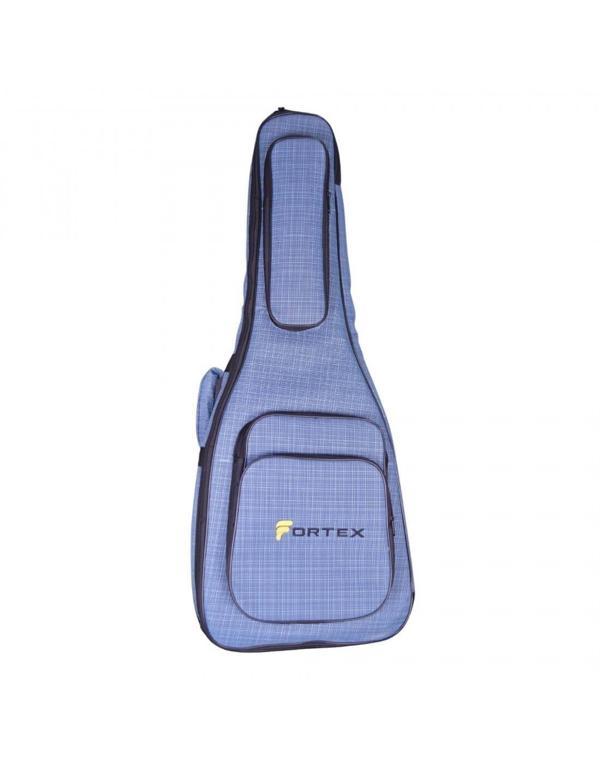 AGG-450-LBL Fortex 450 Serisi Akustik Gitar Çantası Light Blue - Image 1