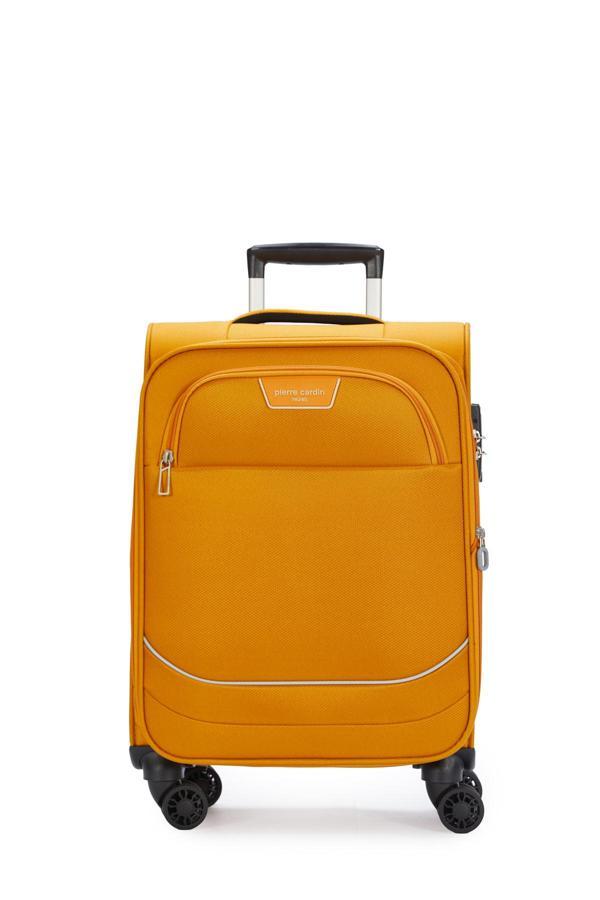 Pierre Cardin Ultra Light Kumaş Kabin Boy Valiz Hardal PC7050 - Image 1