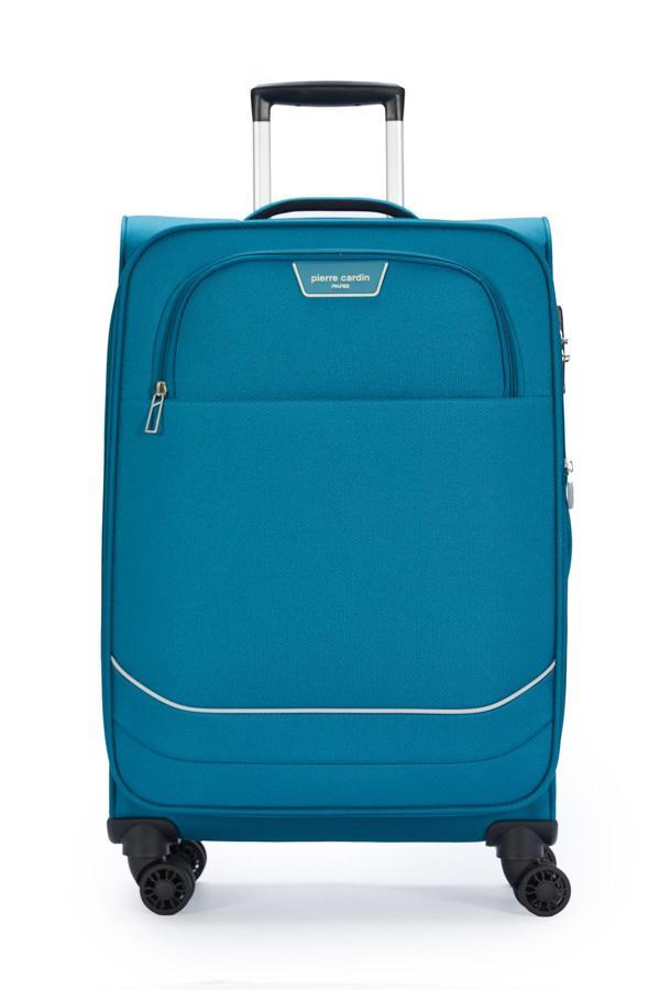 Pierre Cardin Ultra Light Kumaş Orta Boy Valiz Petrol PC7050 - Image 1