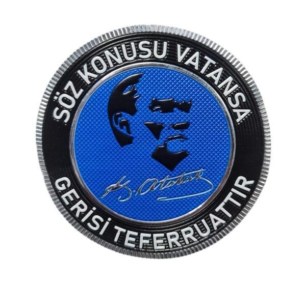 ATATÜRK - SÖZ KONUSU VATANSA   - Arma - TPU Patch - Image 1