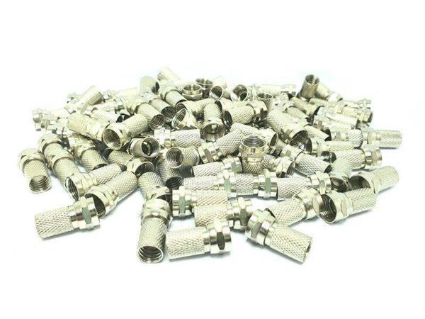 GESİ UJ-12010 RG6U6 Geniş F Konnektör 20mm - 100Adet - Image 1