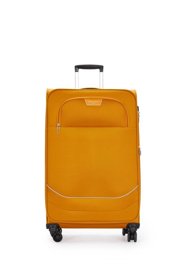 Pierre Cardin Ultra Light Kumaş Büyük Boy Valiz Hardal PC7050 - Image 1