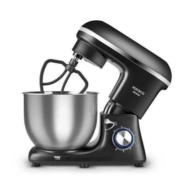 Karaca Chefcrafter Stand Mikser Mutfak Şefi 1900W Black - Image 1