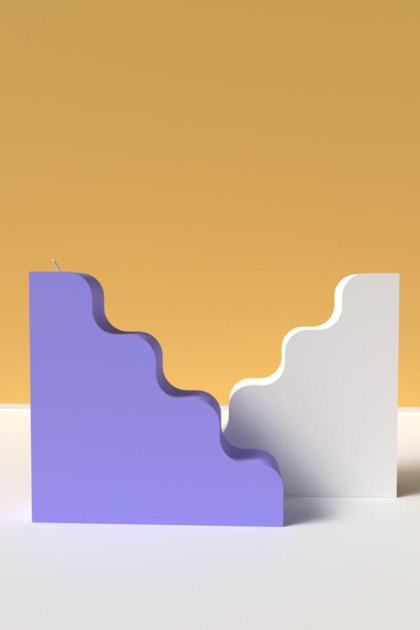 CageartStudio Dekoratif Geometrik Mum Silikon Kalıp M4 - Mum Yapım Malzemeleri - Image 1