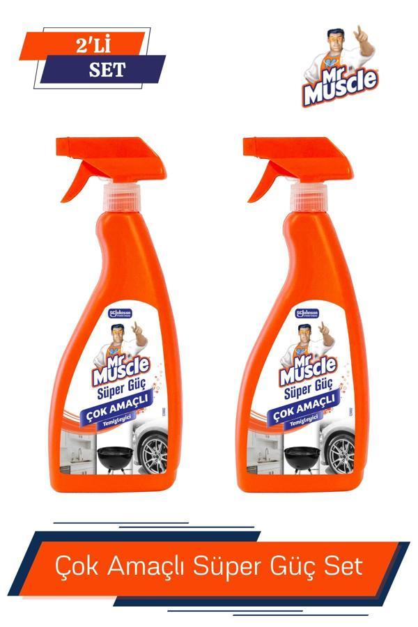 Süper Güç Çok Amaçlı Temizleyici 750 ml 2'li Set - Image 1
