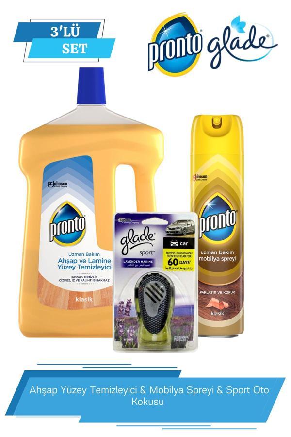 Ahşap Yüzey Temizleyici & Mobilya Spreyi & Sport Oto Kokusu  - Image 1